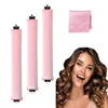 Confezione da 3 rosa + Seta rosa