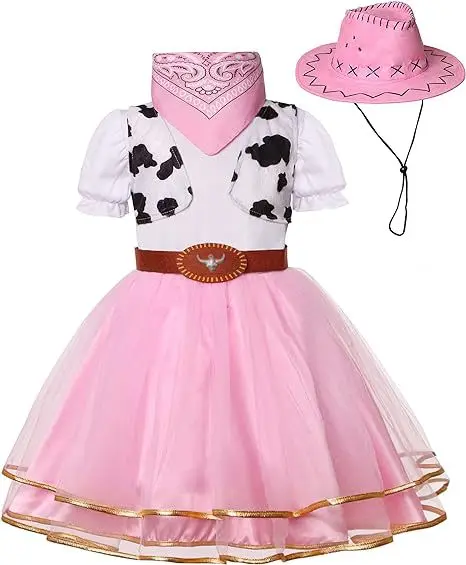 Festival Cowgirl Costume - Perfect For Halloween Parties