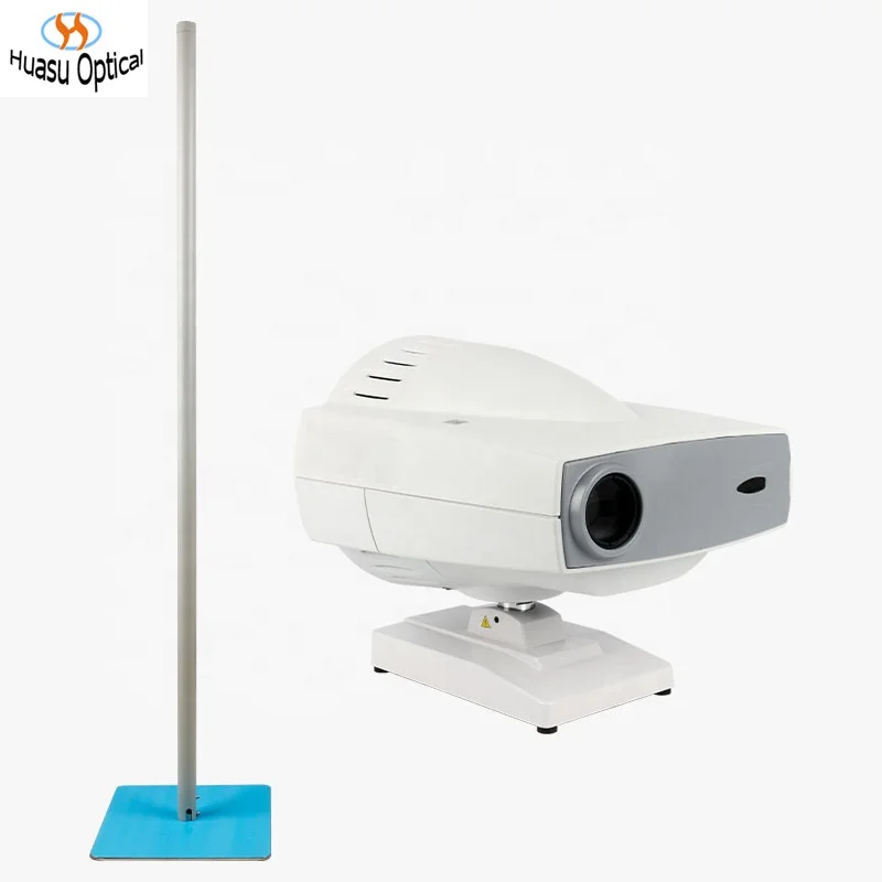 Optometry Refraction Unit Ophthalmic Whole Set of Motorized Table Chair Digital Phoropter Auto Chart Projector