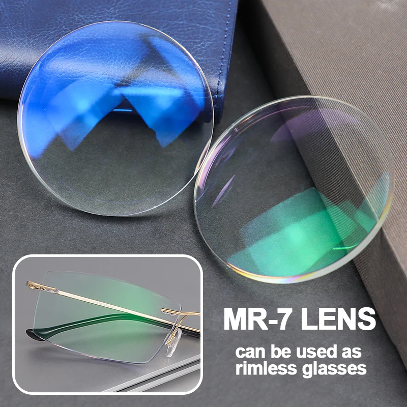 Plastic MR-7 Blue Light Block UV420 HMC High Cylinder Stock Optical  Lens Spectacle Lens