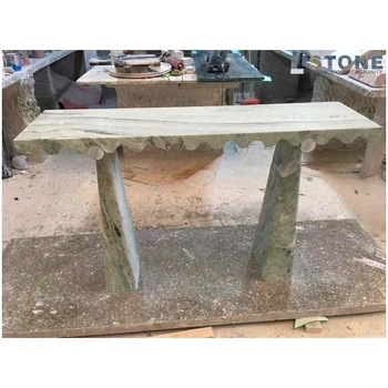 Customized Modern Round Dining Table High-Level Natural White Marble Whole Stone Furniture for Home Use