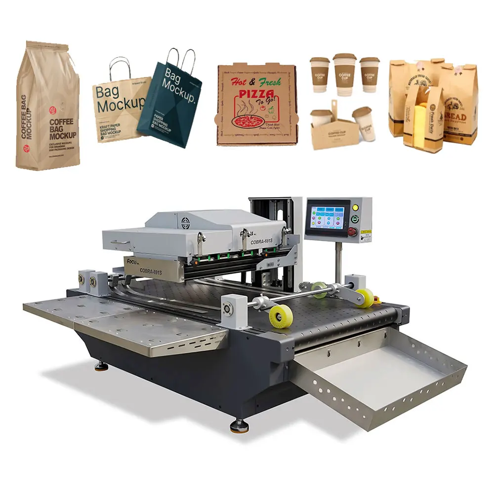FocusInc Printer Machine to Print on Bag and Cartoon Carton Box Printing Machine Inkjet Printers