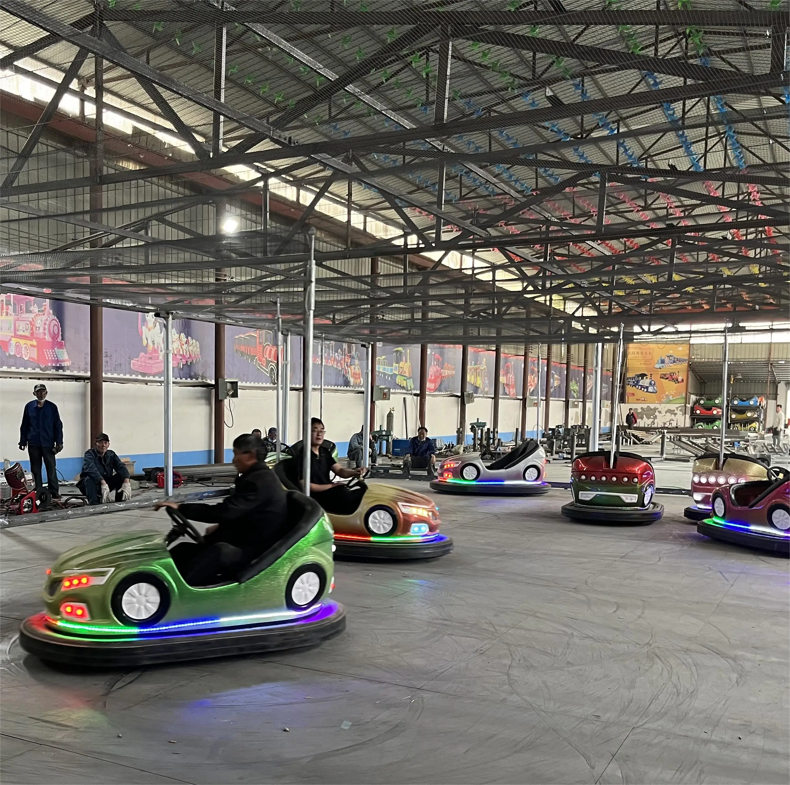 Cars Rride Amusement Park Ride Bumper Cars Ride on Car Los Chocones Spare Parts ...