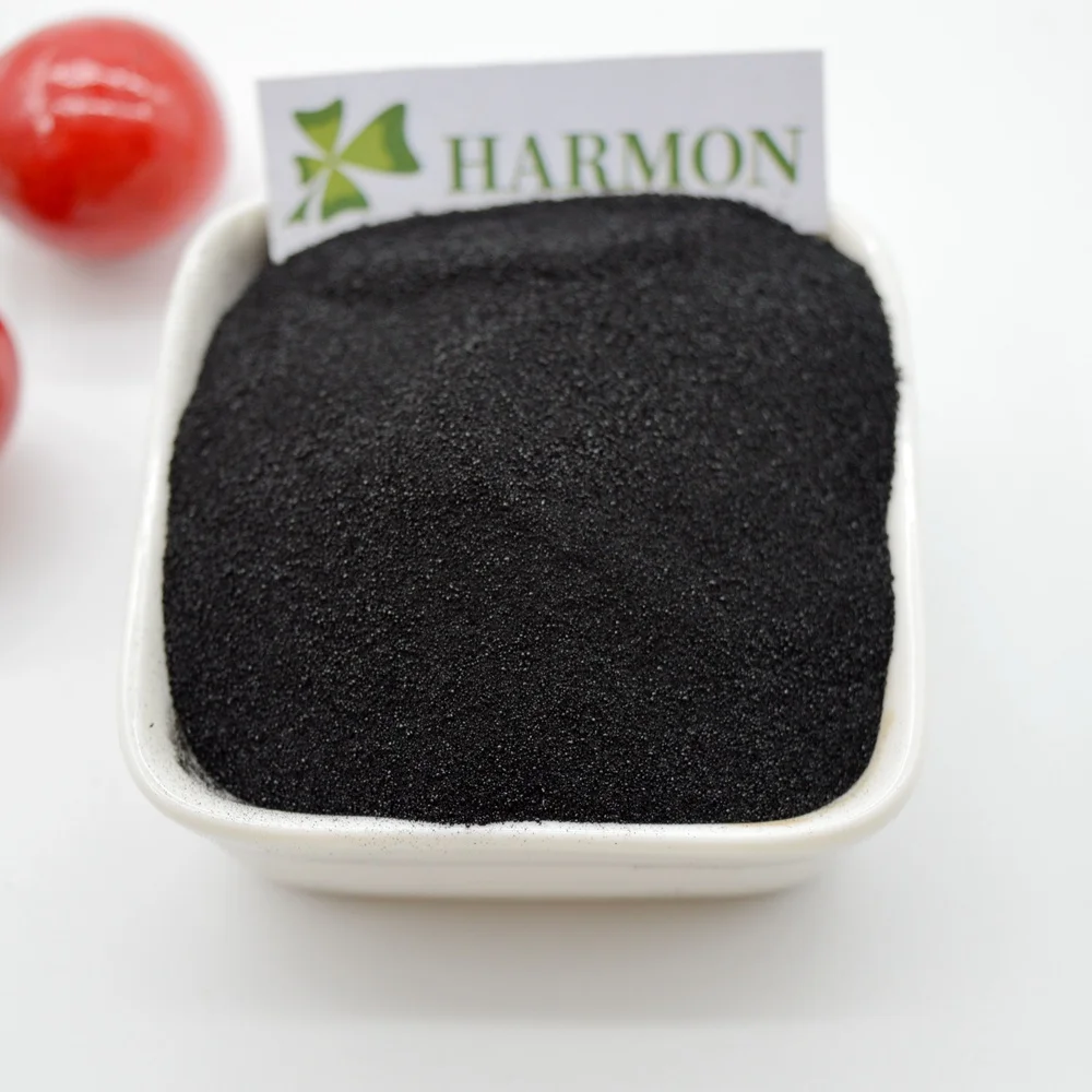 Высокое качество конкурентоспособная цена блестящий гранулированный супер ГУМАТ гуминовый калий 100% водорастворимый Cas