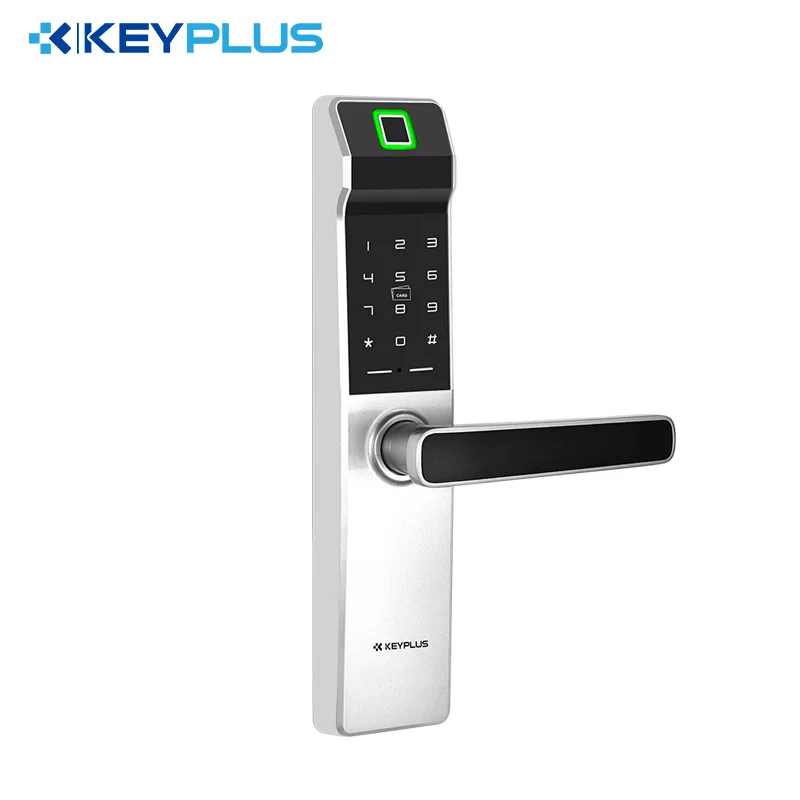 Zinc Alloy Key Biometric Fingerprint Digital Password Smart Locks