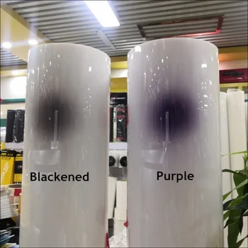 Photochromic Light Black Ppf White to Purple PPF TPU White to Smoke Black PPF TPU Headlight Protection Film Headlight Tints