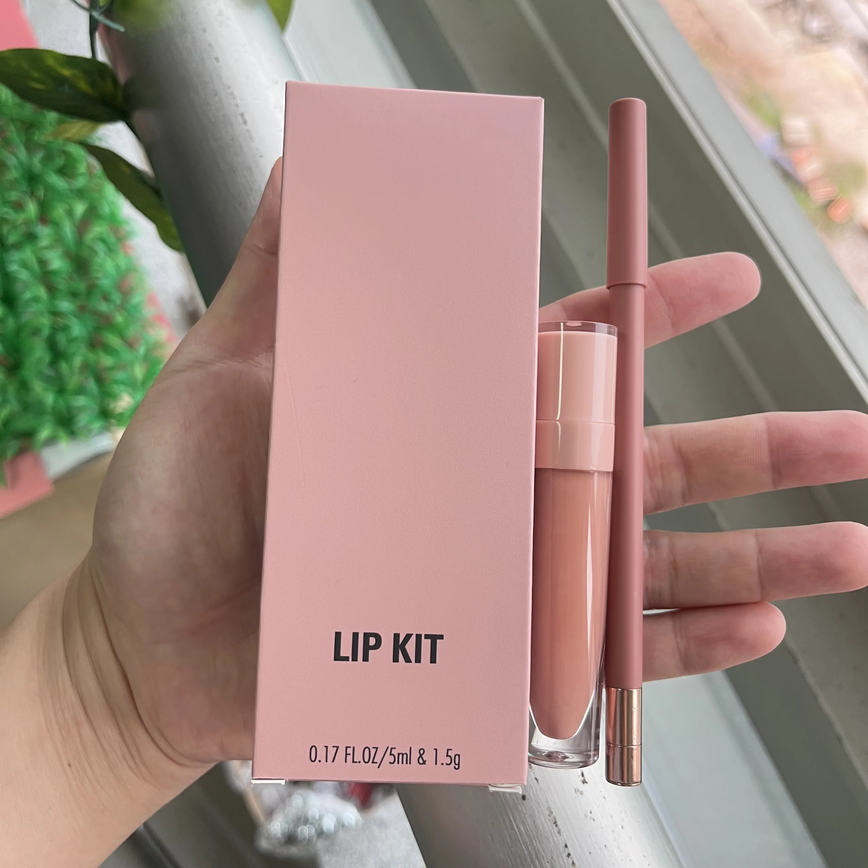 Wholesale Vegan Creamy Lip Liner And Lip Gloss Set Private Label Buy