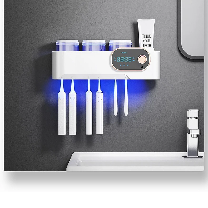 Легкий УФ стерилизатор держатель для зубных щеток с функцией подогрева