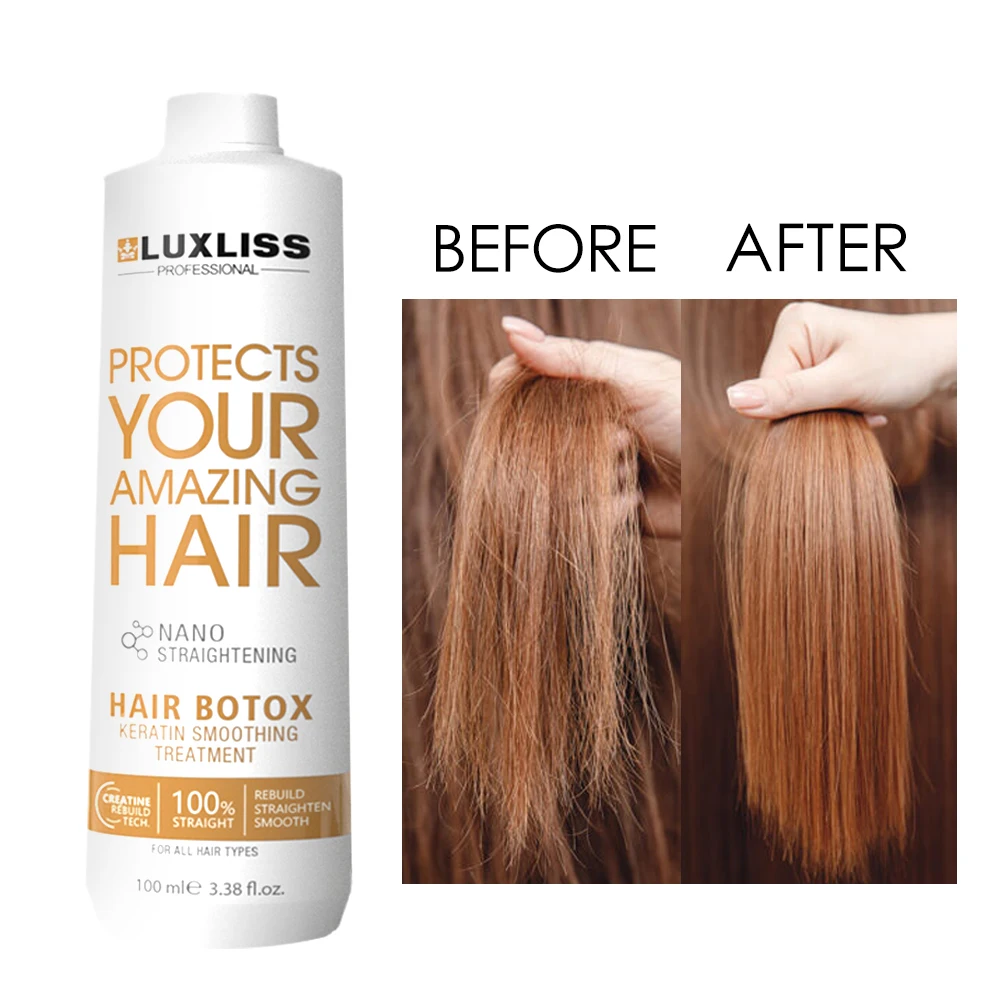 Private Label Salon Styling No Formaldehyde Nano Keratin Treatment Hair
