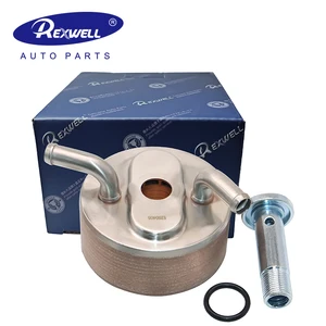 New Genuine OEM 1240A008 Auto Parts Aluminum Oil Cooler Assembly Kit for Mitsubishi Pajero Triton/L200 4D56-T Diesel Engine