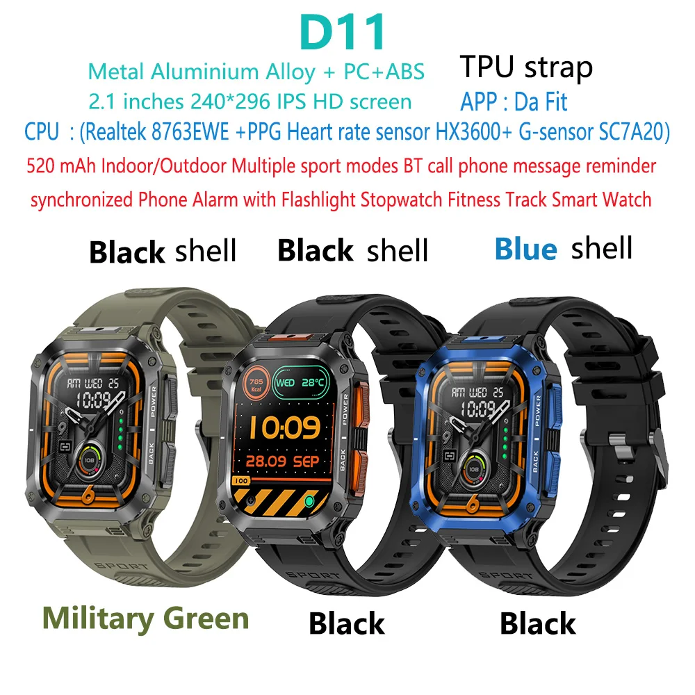 2024 Smartwatch with Inch Display Outdoor Fitness Tracker