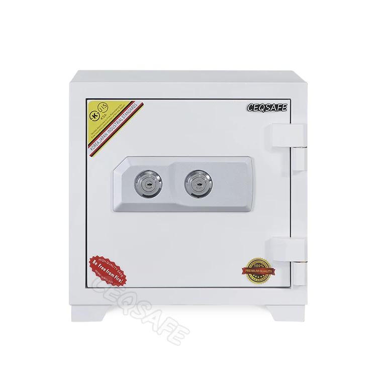 CEQSAFE American High Quality Double Lock Small Steel Security Box Keypad Fire Proof Safe