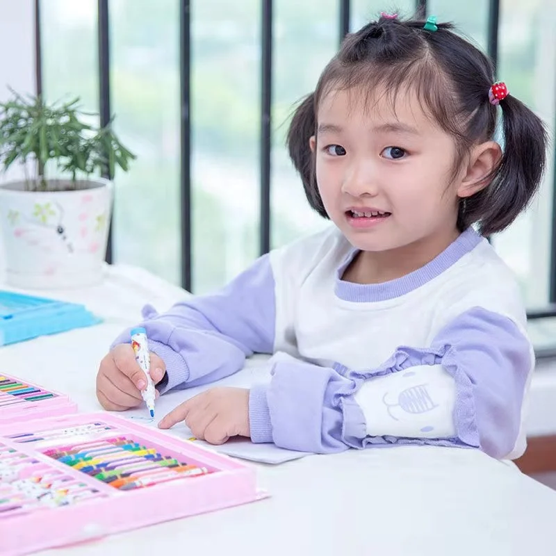 Набор для рисования акварелью детей 150 шт. разноцветная ручка цветная