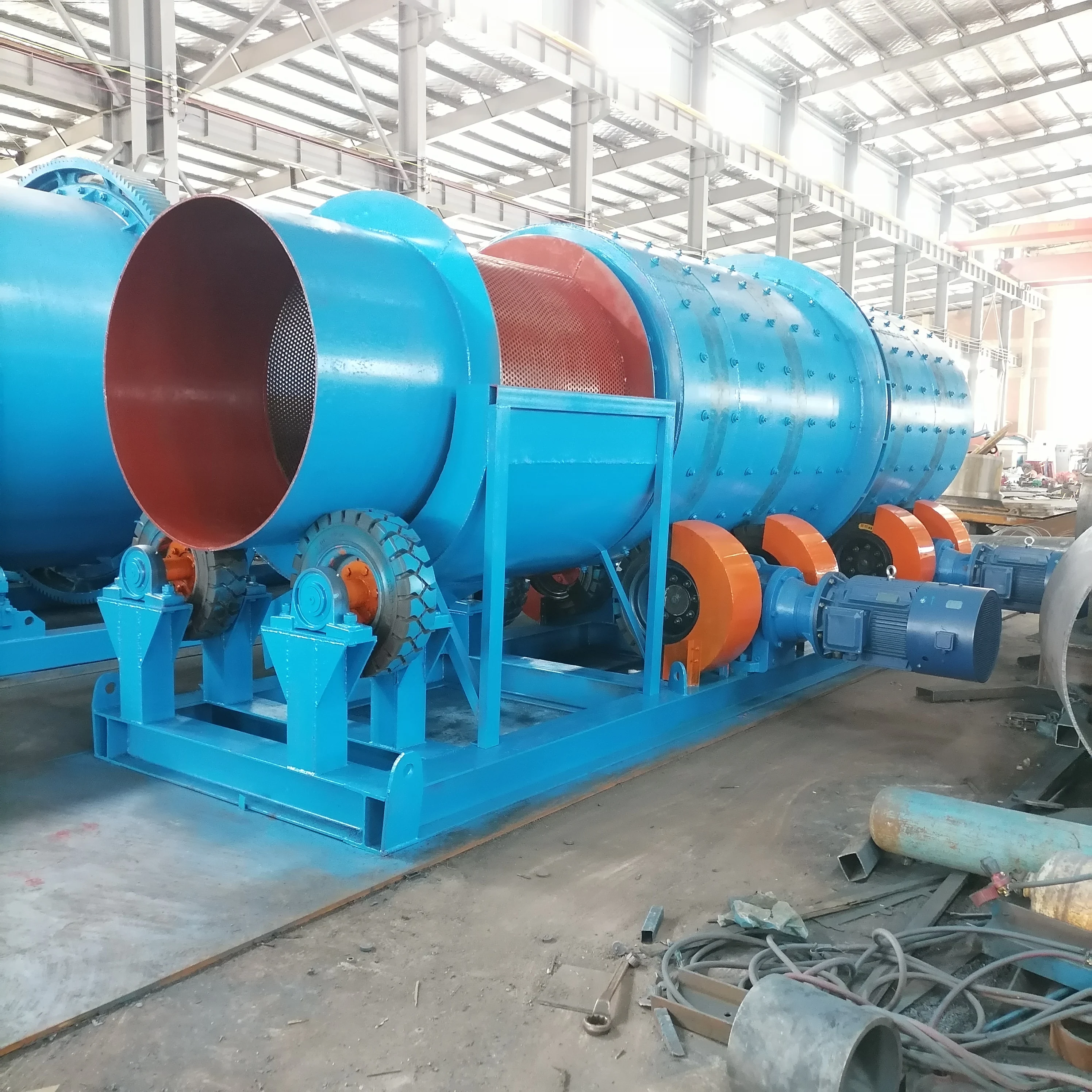 Rotary Scrubber Mining Large Capacity Heavy Duty Rotary Scrubber For