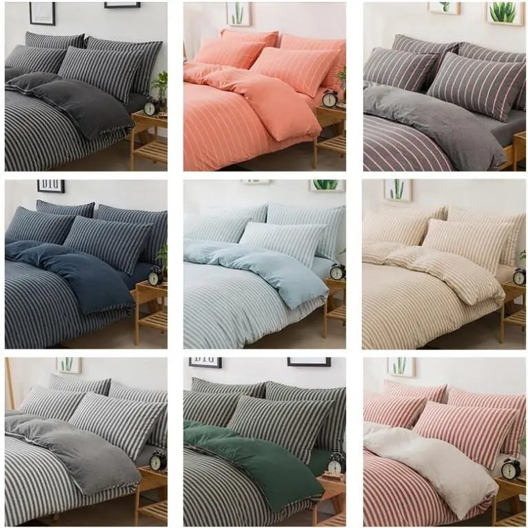 bed sheet pillow cover set