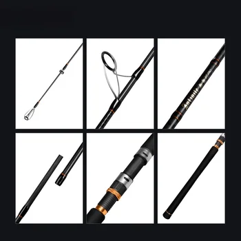 A7Pro Carbon Sea Fishing Boat Fishing Perch Rod Long Throw Hard Action Fishing Gear Wholesale – Hard Lure – view 5