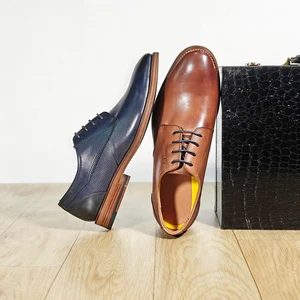 Wholesale Comfortable Soft Men's Leather Wedding Shoes Official Business Leather Shoes for Men Hot-Selling Party Men's Shoes