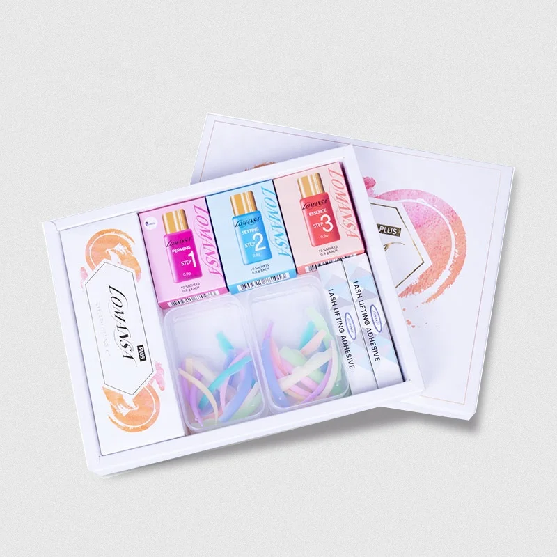 Набор для перманентной завивки ресниц lom3x, силиконовые инструменты для ухода за ресницами, для длительного роста