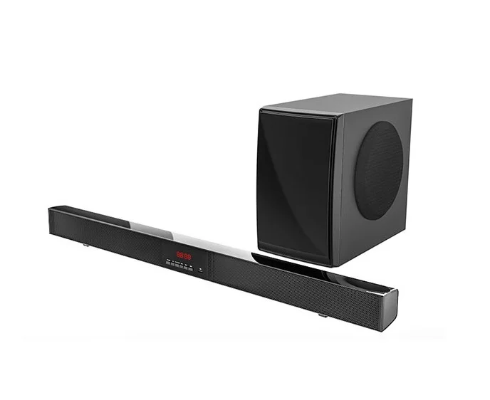 home audio sound bar tv soundbar with subwoofer active speaker