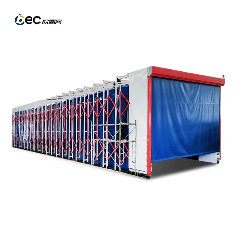 CE Approved Collapsible Retractable Spray Tent Paint Booth