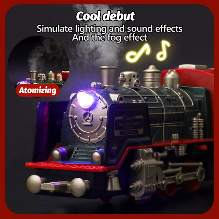 Train Jouet Pour Enfants Train Locomotive Batterie Train Avec Lumières