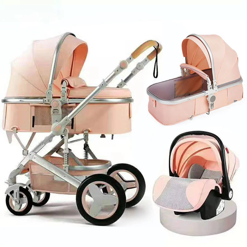 2022 New Fashion 3 in 1 Stroller Baby Murah, China Premium 3 in 1 Poussette Bebe/