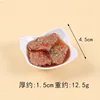 Plato de carne de cuatro esquinas (sin imán)