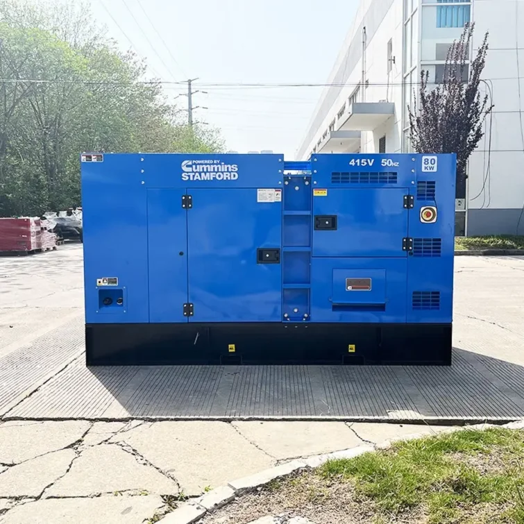 Groupe Electrogene 100kva with Cummins UKPERKINS diesel Generator 100 Kva 80kw 110kva 125kva Super Silent Power Generator