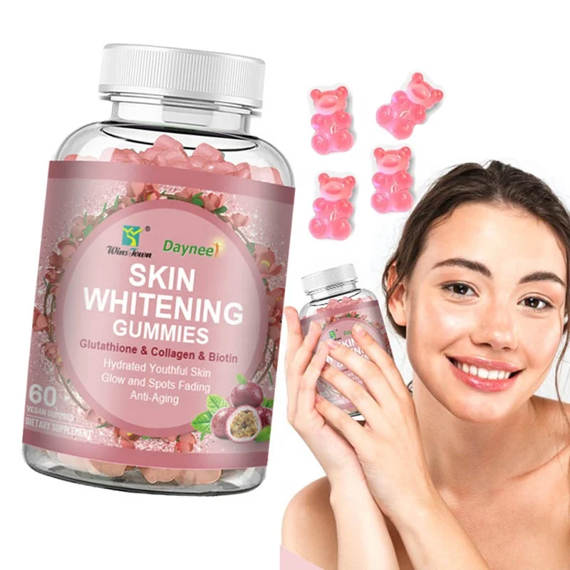 Best Skin Glow L-Glutathione Collagen Gummies Beauty Vitamin Care  Glutathiones Whitening Gummies for Skin Supplements