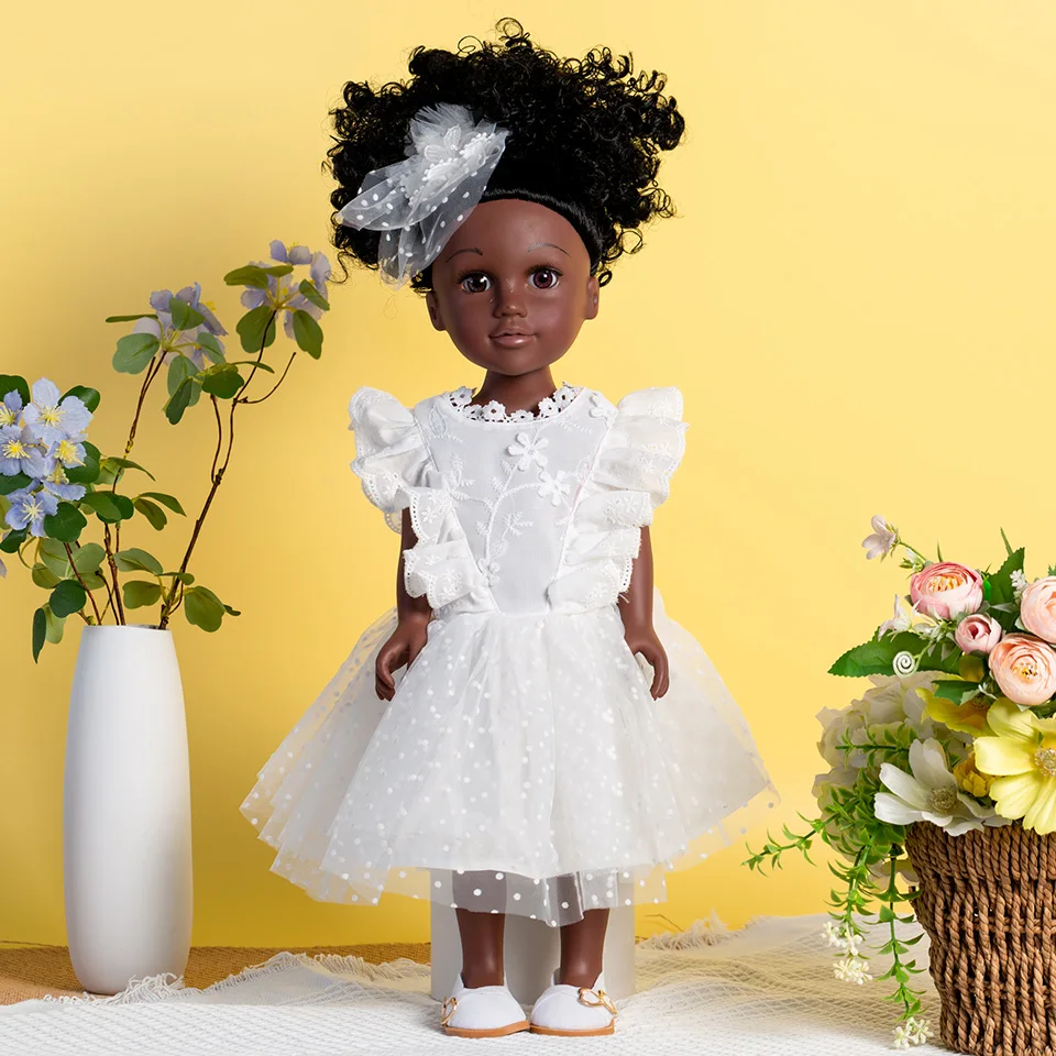 Wholesale Biracial American Girl Doll with Fashion Outfits