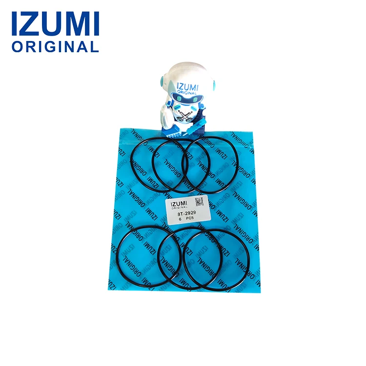 IZUMI ORIGINAL 8t2929 8t-2929-tettetingsring med indre diameter på 63,2 mm for Caterpillar-byggemaskiner