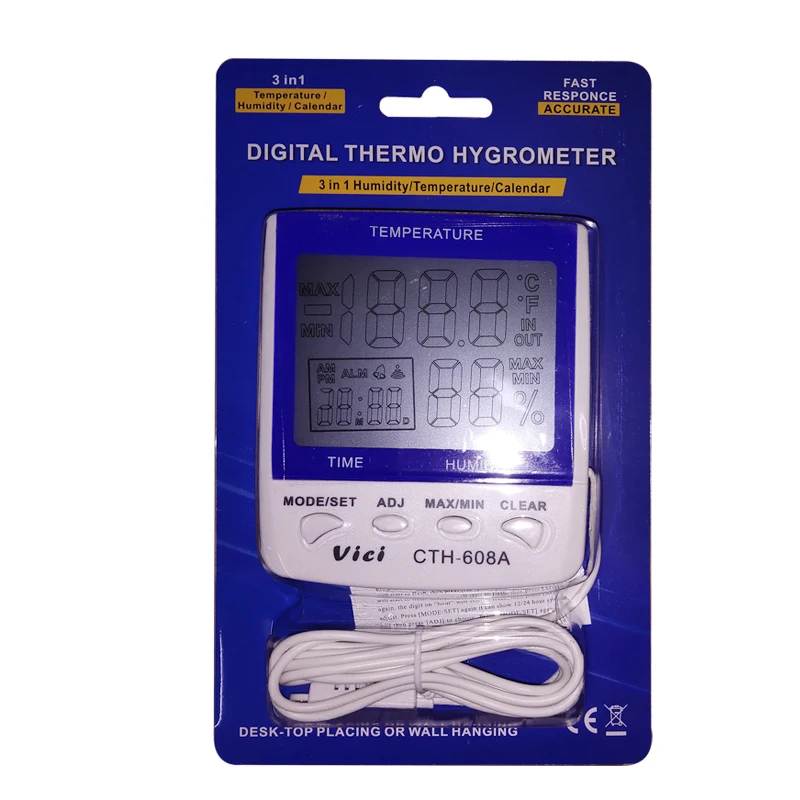 Visol VAC707 Digital Circular Hygrometer