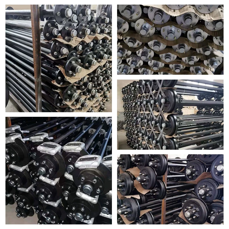 Galvanized Boat Trailer Axle Kits Good Quality Light Duty Trailer Axle