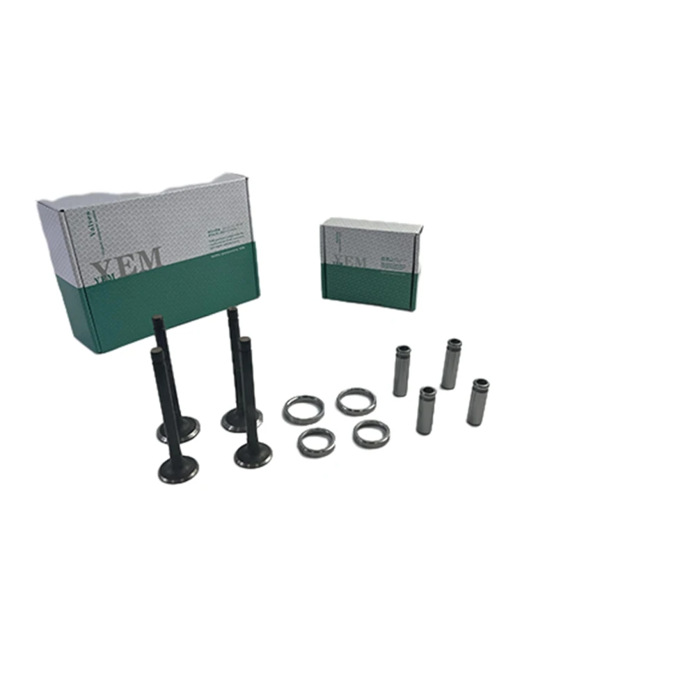 Z750 Excavator Parts Intake and Exhaust Valve Guide Seat Kit for Kubota Engine Part