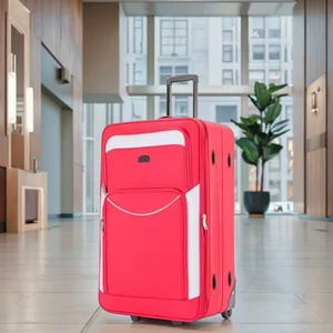 Oxford Scratch Resistant Silent Wheel Travel Case Manufacturer Custom Soft Travel Bags Luggage Set Trolley Large EVA Suitcase