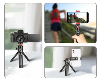 Manbily MT-05 Dslr Phone Vlogger Vlog Tripod Cold Shoe Mobile Phone Tripod Webcam Tripod detail image
