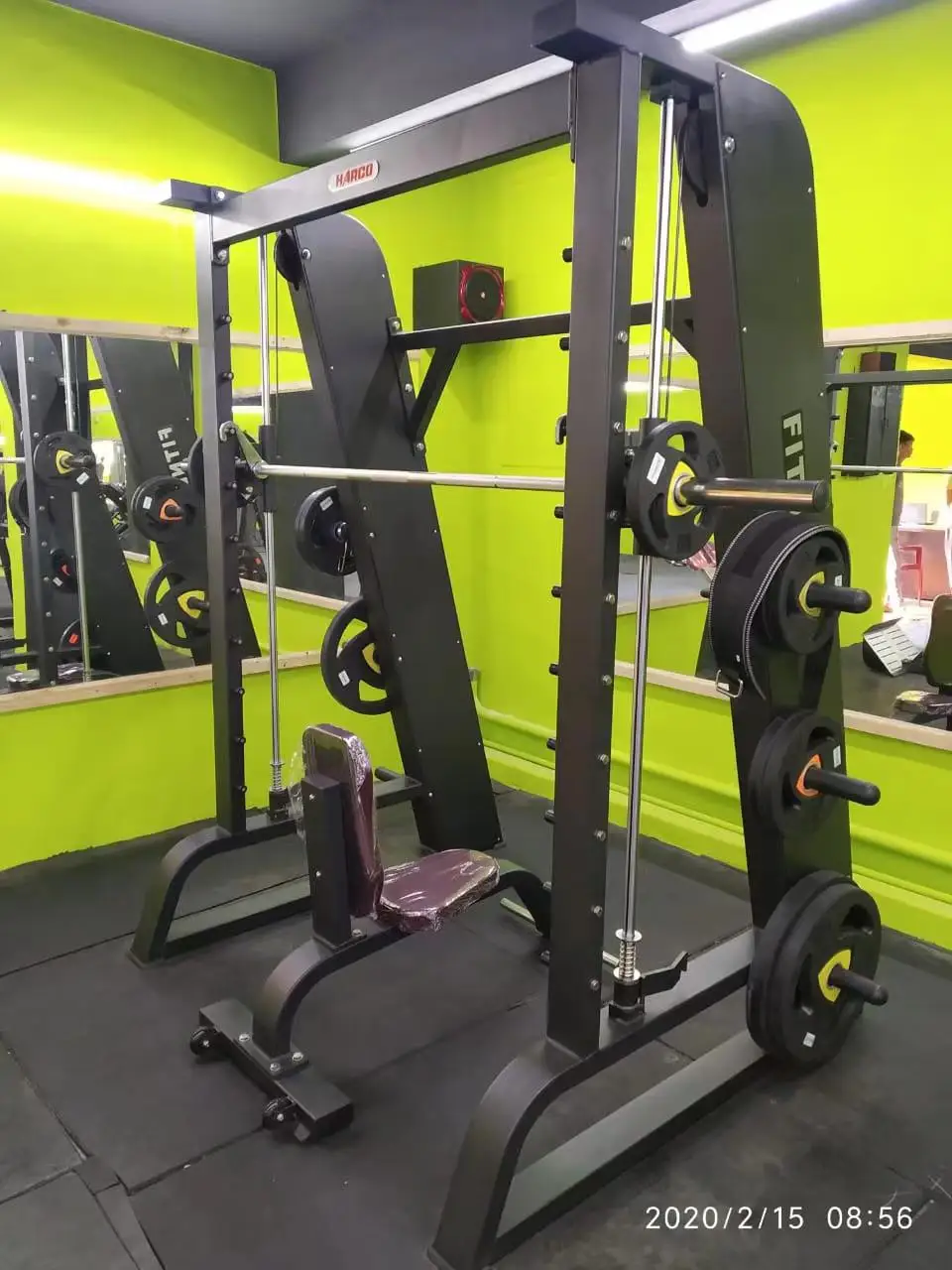 LS824 Multi Functional Gym Equipment Body Building Exercise Training Smith Squad Machine Multifunctional Smith Machine