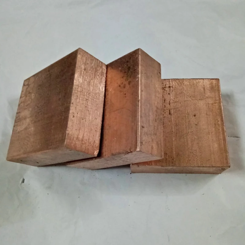Competitive Price Copper Lump Customize Size 5-20mm Metal Copper Ingot Cu Block for Industry Usage