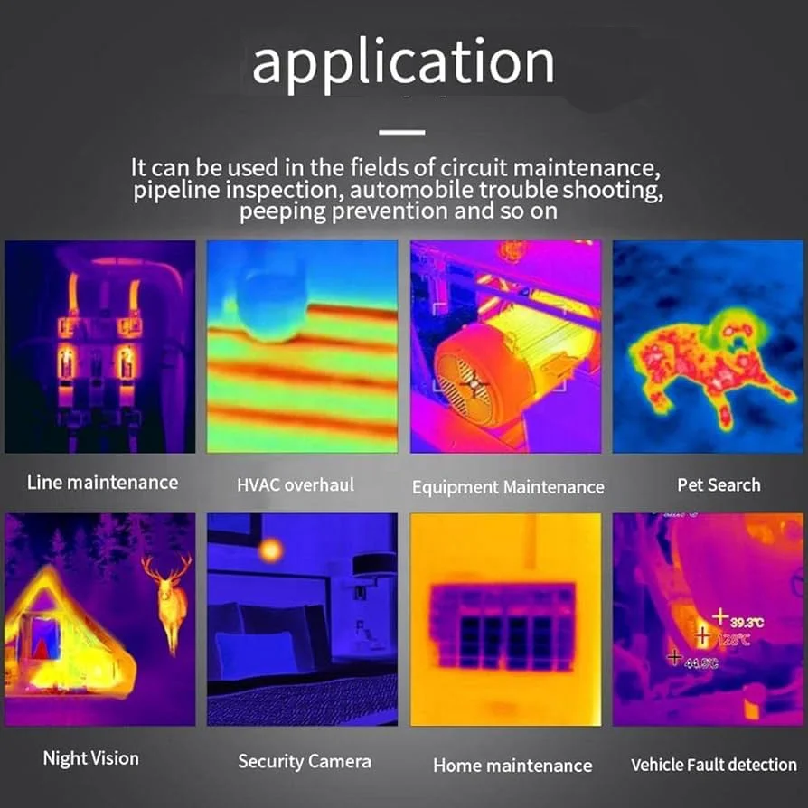 HTI Portable Home Body Car 256*192 Industrial Thermal Imaging