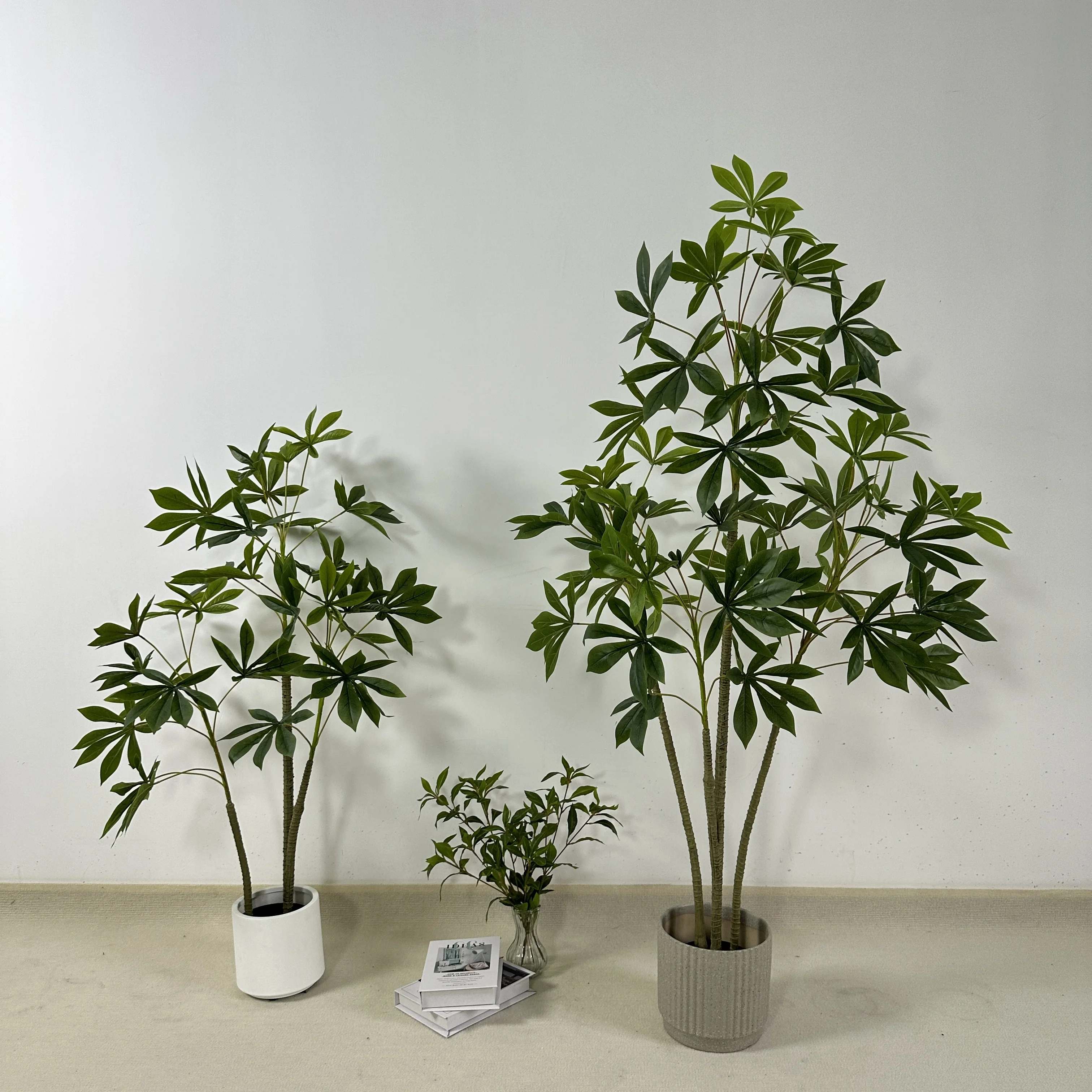 Fake Money Tree Indoor Faux Potted Plants Artificial Tree Good Luck Gift  Fortune for Home Office Decor