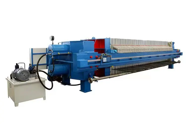 Automatic Industrial Sludge Dehydration Plate and Frame Chamber Filter ...