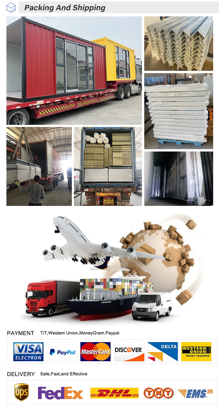 Packaging & shipping specifications