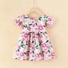 Purple flower princess dress