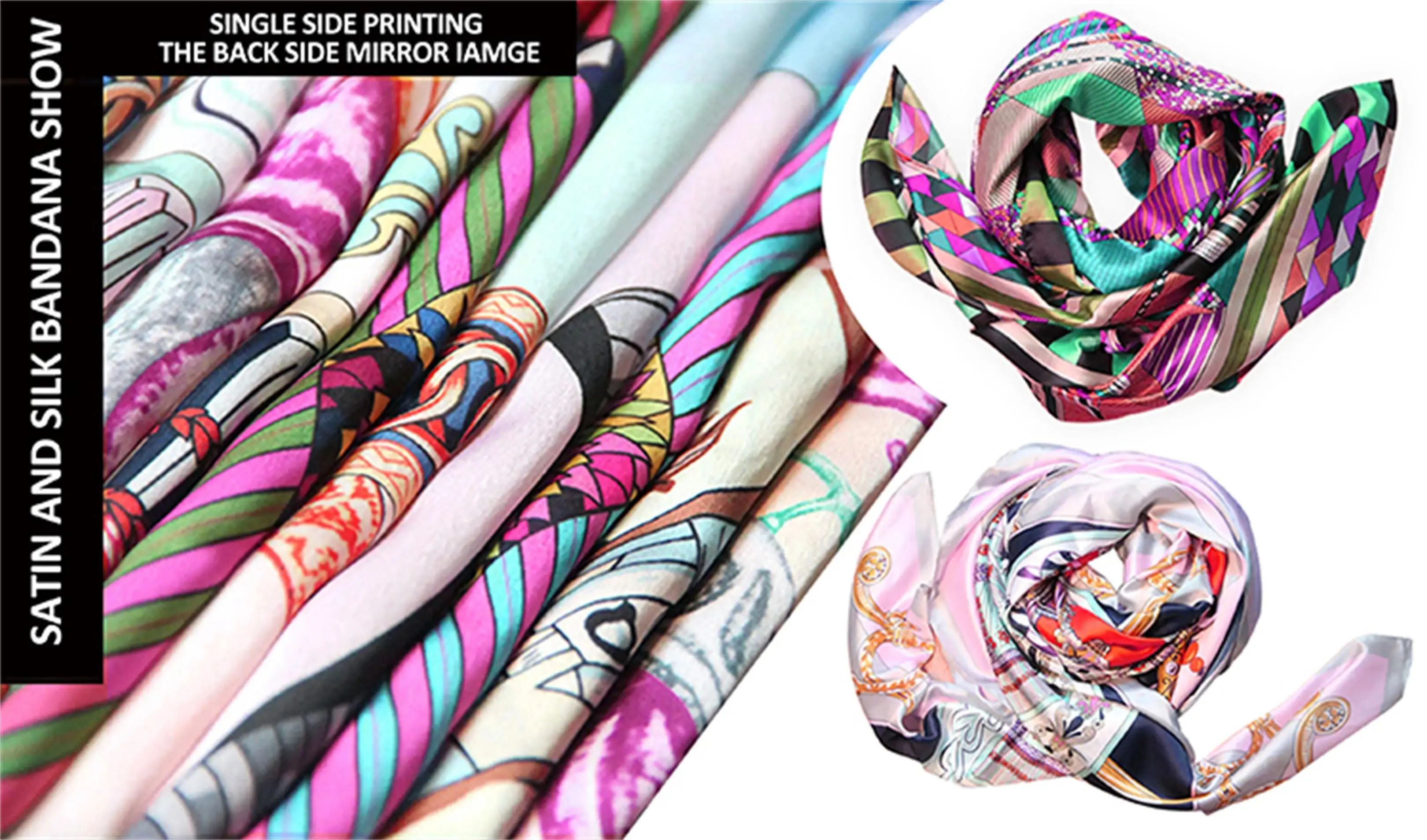 custom silk scarf