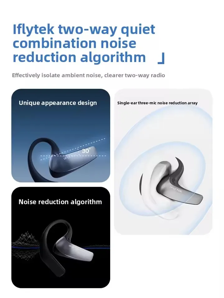 iFLYTEK AI Translation Earbuds 60 Languages Real-time