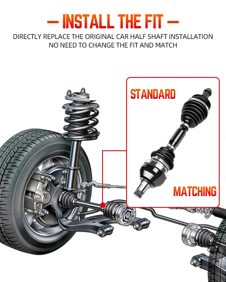 Car Front Right Axle Drive Shaft For Toyota Camry Asv50 2.5 2012 43410