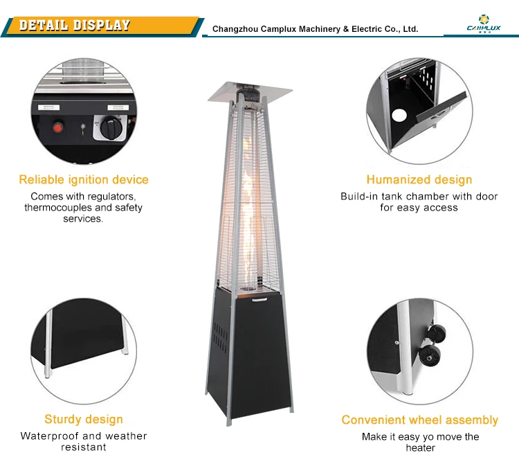 Patio Heater, Iron, Patio Heaters - detail 8