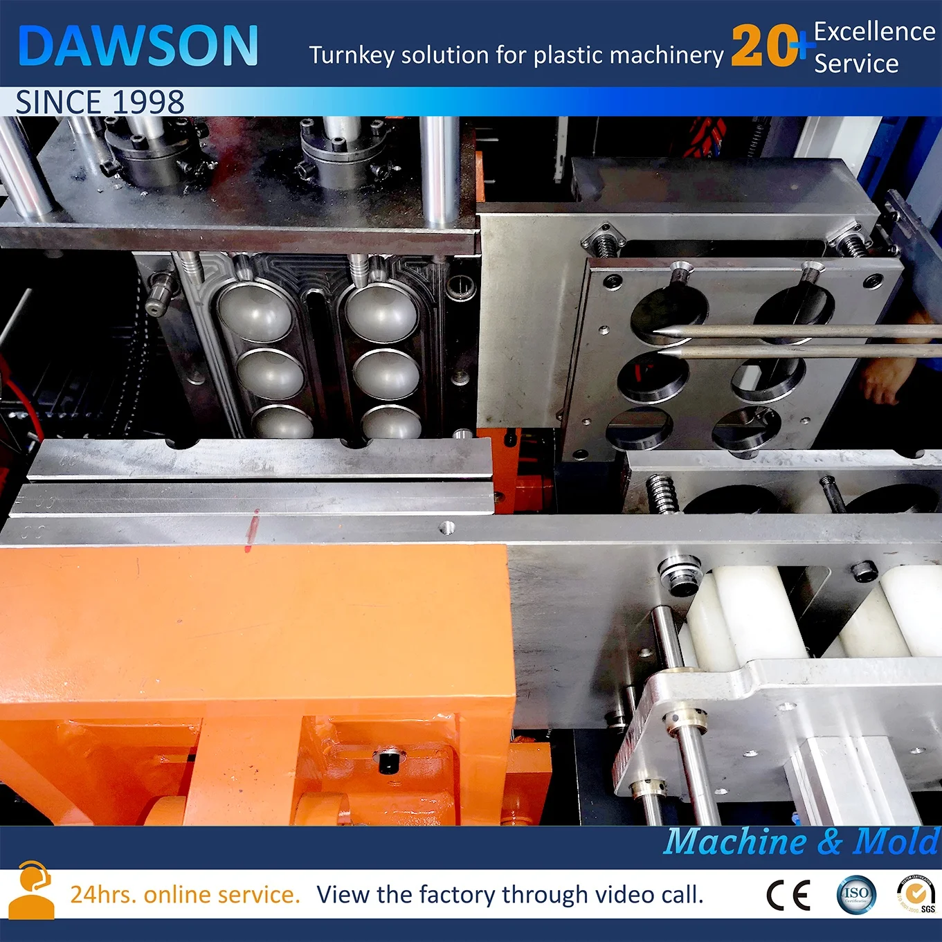 Christmas Ball Making Machine Automatic Extrusion Blow Molding Machine