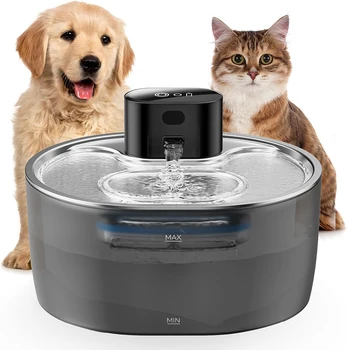High-Quality Pet Drinking Fountain with Rechargeable Feature and Quiet Performance