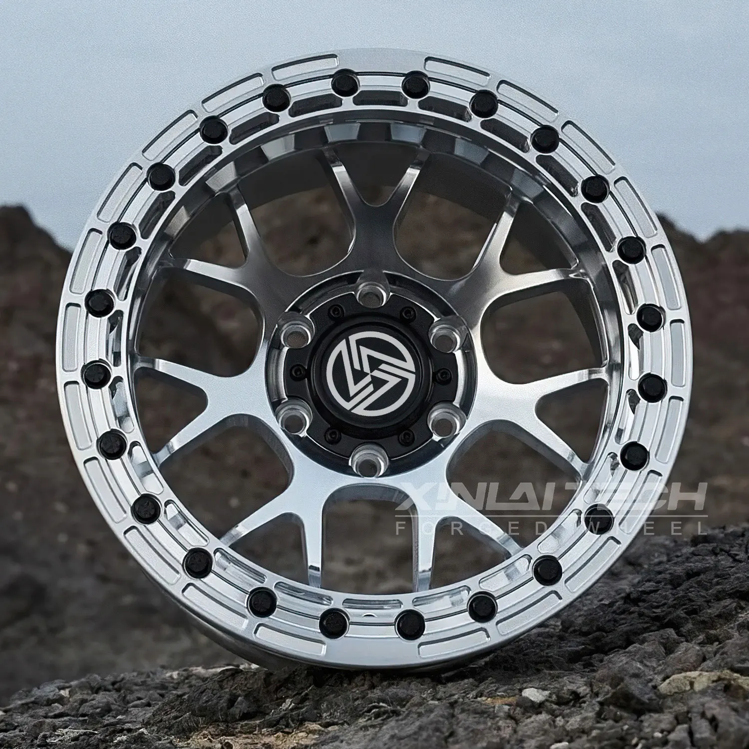 XL Custom Forged 6x139.7mm SUV Truck Rim Beadlock Style 17-24 Inch Off-Road Alloy Wheel New Condition Aluminium Material ET 35mm - Image 4